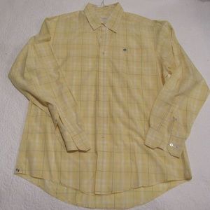 Southern Tide Large Classic Fit Plaid Dress Shirt